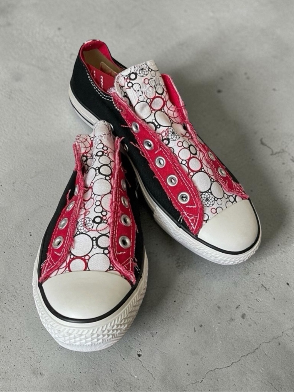 Converse One Red Soccer Chick All Star Slip On Sneakers | Women’s 8 NWT
